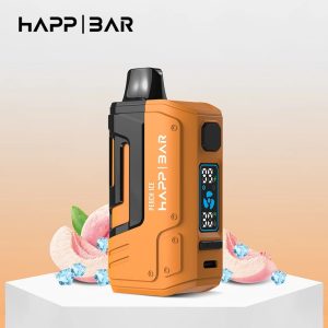 Вейп HAPP Bar BST 15000 дръпки Праскова ICE ел. цигара наргиле Monster Vapes