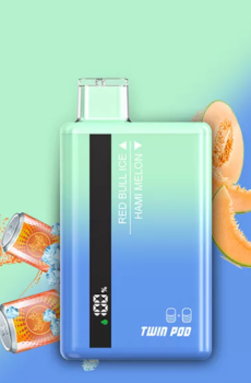 HAPP DUO 35000 дръпки – Red Bull Ice & Пъпеш Хами – електронна цигара с дисплей