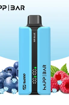 Вейп HAPP 36000 дръпки Mr. Blue – електронна цигара с наситен плодов микс