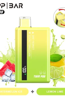 Вейп HAPP DUO 35000 дръпки – Лимон и Лайм/Диня Айс