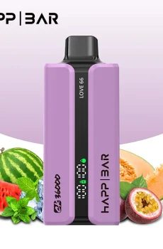 Вейп HAPP 36000 дръпки Love 66 – ел. цигара с дисплей и охлаждащ ефект
