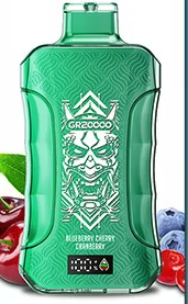 Вейп HAPP 30000 дръпки – Blueberry Cherry Cranberry, 5% никотин, с дисплей