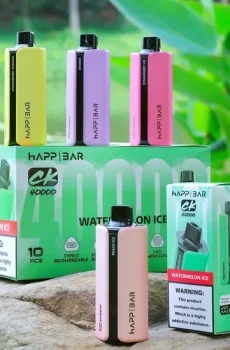 Вейп HAPP 40 000 дръпки – Blueberry Currant, 5% никотин, с дисплей