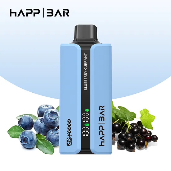 Вейп HAPP 40 000 дръпки – Blueberry Currant, 5% никотин, с дисплей