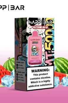 Вейп MT50000 – Watermelon Ice, 5% никотин, до 50 000 дръпки, с дисплей
