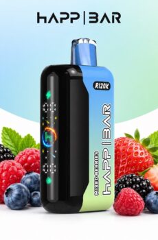 HAPP 120 000 дръпки – Mixed Berries, с дисплей