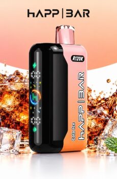 HAPP R120K – Cola Ice, 120 000 дръпки, с дисплей