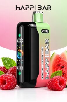 HAPP 120 000 дръпки – Raspberry Watermelon, с дисплей
